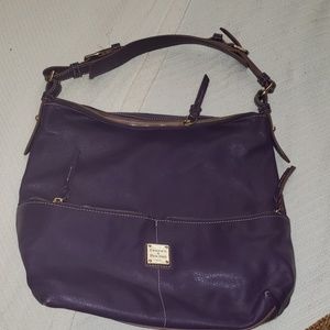DOONEY & BOURKE Purple Leather Satchel